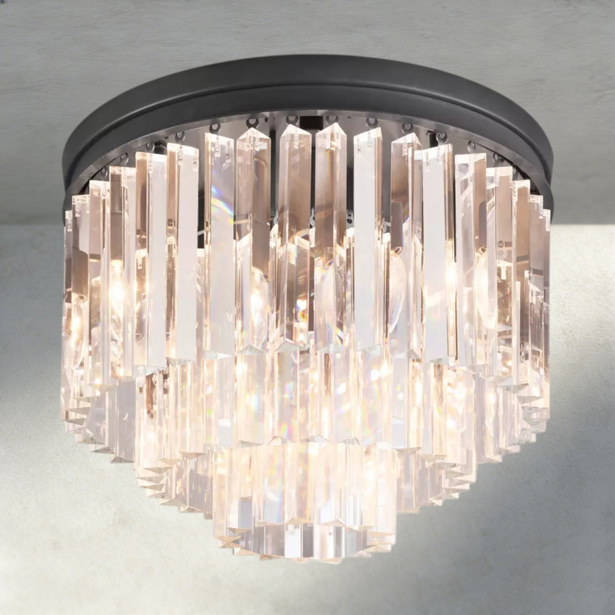 1920s Odeon Flushmount 20" - Zelno Lighting