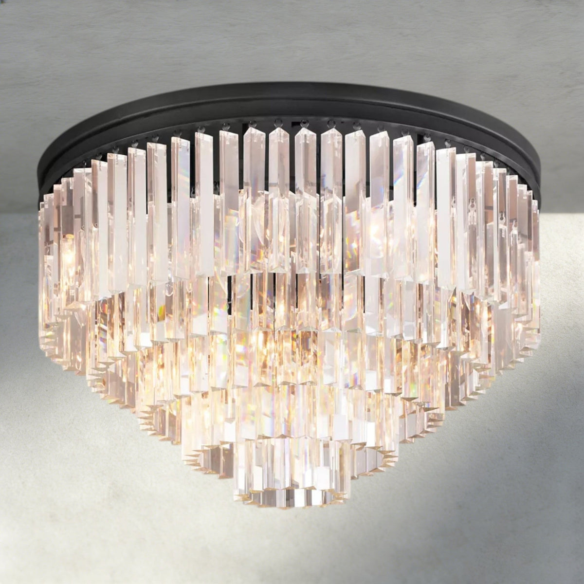 1920s Odeon Flushmount 20" - Zelno Lighting
