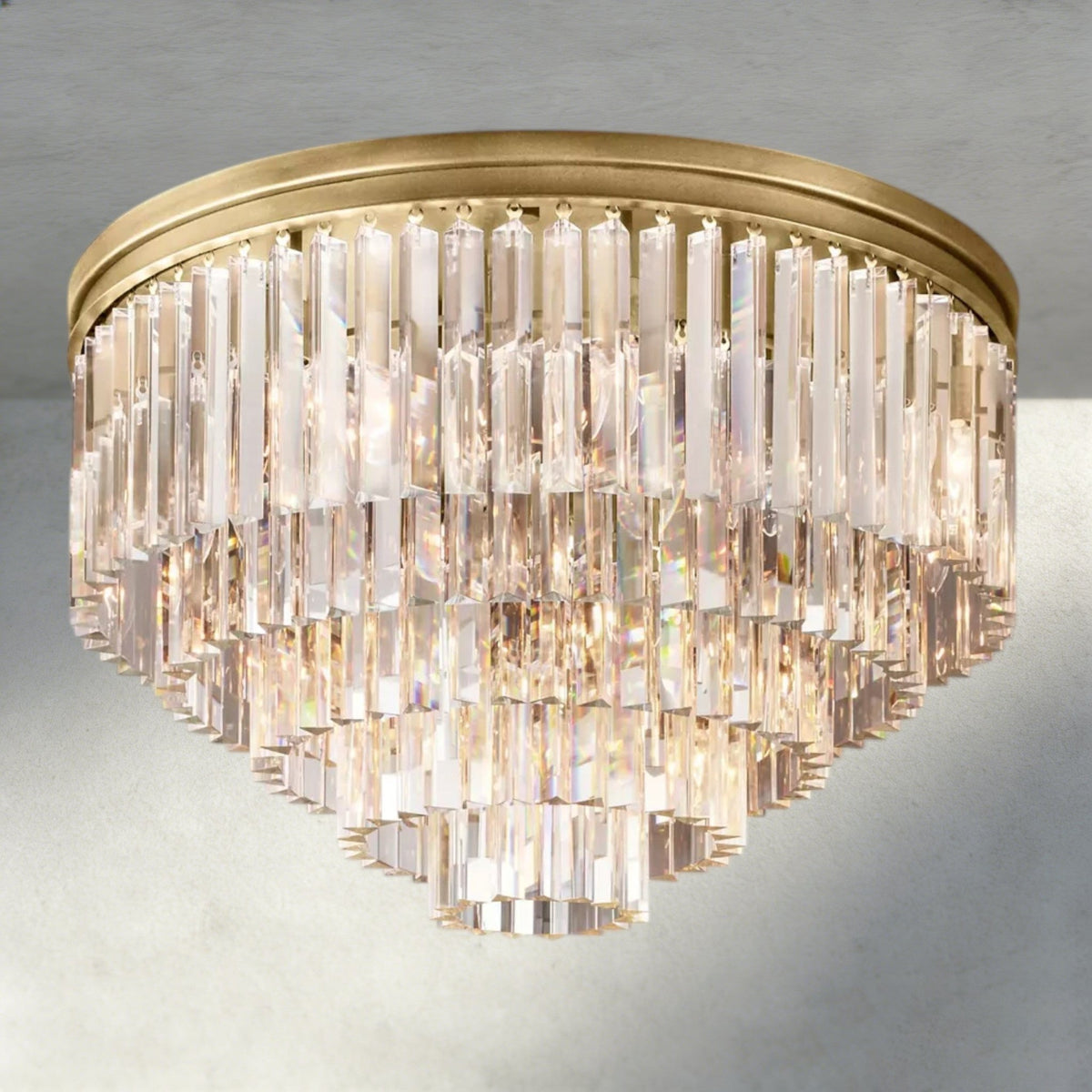 1920s Odeon Flushmount 20" - Zelno Lighting