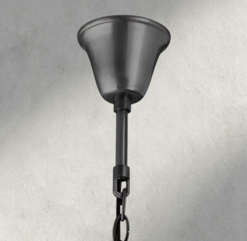 1920s Odeon Round Chandelier 20", 32", 44" - Zelno Lighting