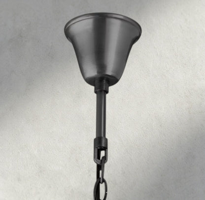 1920s Odeon Round Chandelier 20", 32", 44" - Zelno Lighting