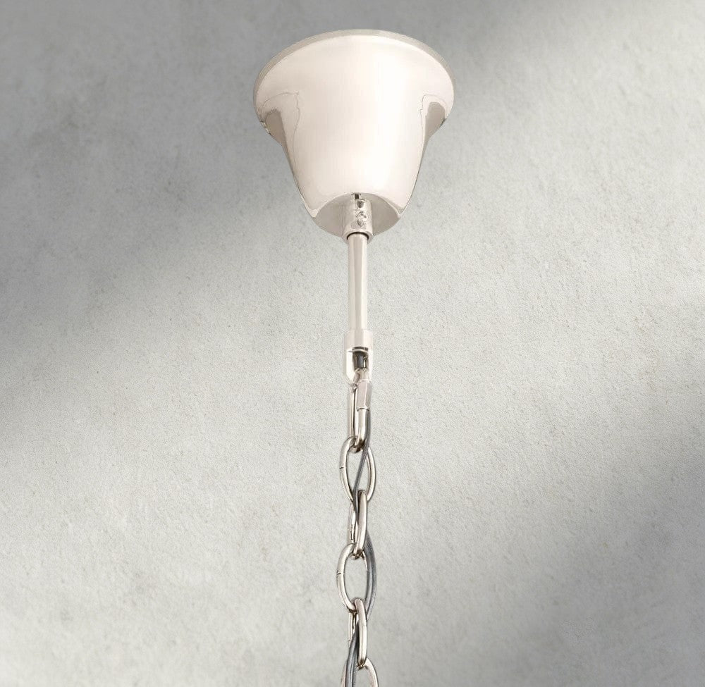 1920s Odeon Round Chandelier 20", 32", 44" - Zelno Lighting