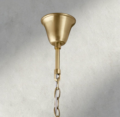 1920s Odeon Round Chandelier 20", 32", 44" - Zelno Lighting