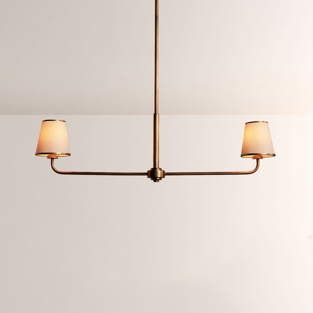Adria 2 - Light Linear Chandelier - Zelno Lighting