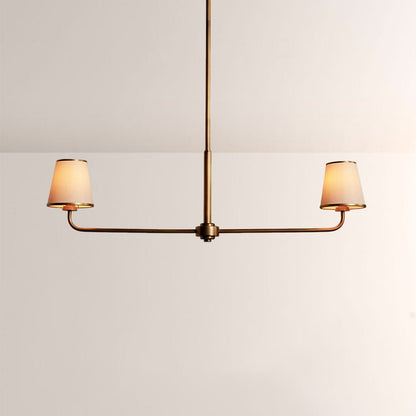 Adria 2 - Light Linear Chandelier - Zelno Lighting