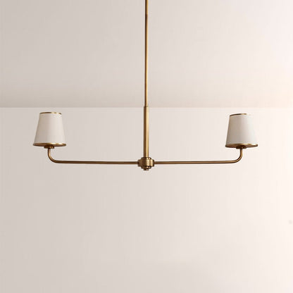 Adria 2 - Light Linear Chandelier - Zelno Lighting
