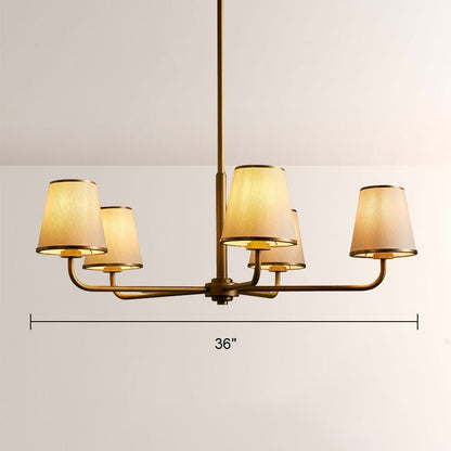 Adria Round Chandelier - Zelno Lighting
