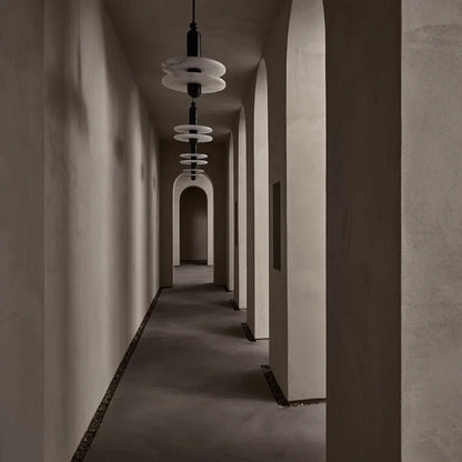 Alabaster Comet Pendant Lamp - Zelno Lighting