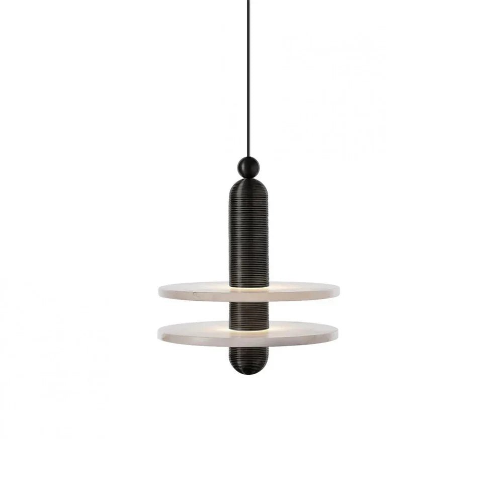 Alabaster Comet Pendant Lamp - Zelno Lighting