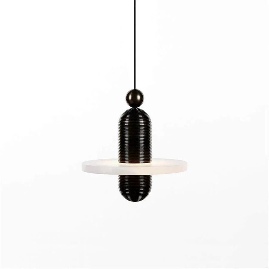 Alabaster Comet Pendant Lamp - Zelno Lighting