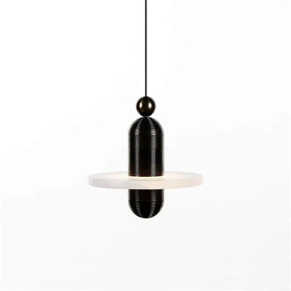 Alabaster Comet Pendant Lamp - Zelno Lighting