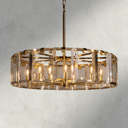 Amaya Round Chandelier 21.5", 30", 38", 48" - Zelno Lighting
