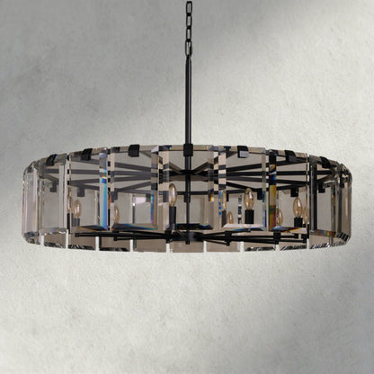 Amaya Round Chandelier 21.5", 30", 38", 48" - Zelno Lighting