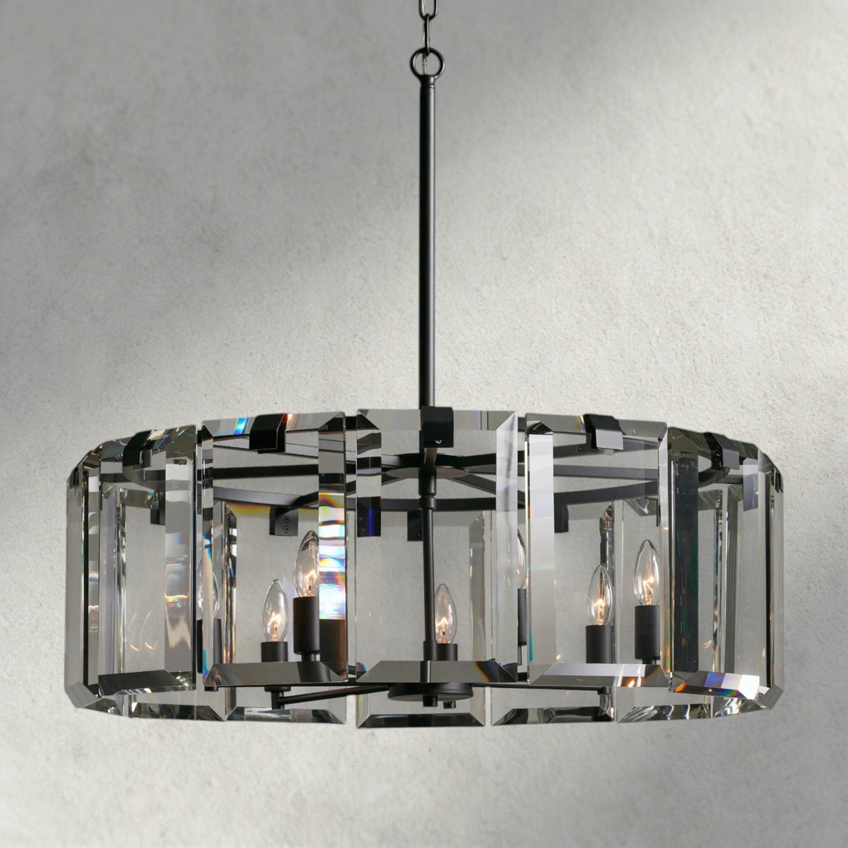 Amaya Round Chandelier 21.5", 30", 38", 48" - Zelno Lighting
