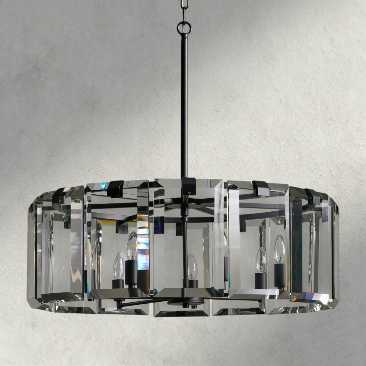 Amaya Round Chandelier 21.5", 30", 38", 48" - Zelno Lighting