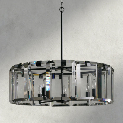 Amaya Round Chandelier 21.5", 30", 38", 48" - Zelno Lighting
