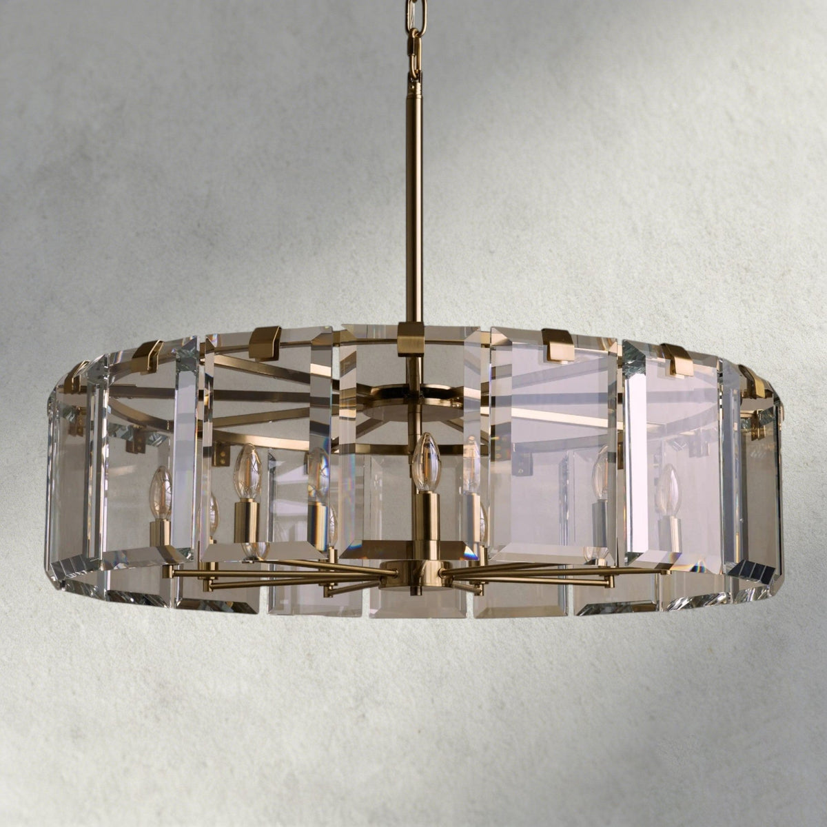 Amaya Round Chandelier 21.5", 30", 38", 48" - Zelno Lighting