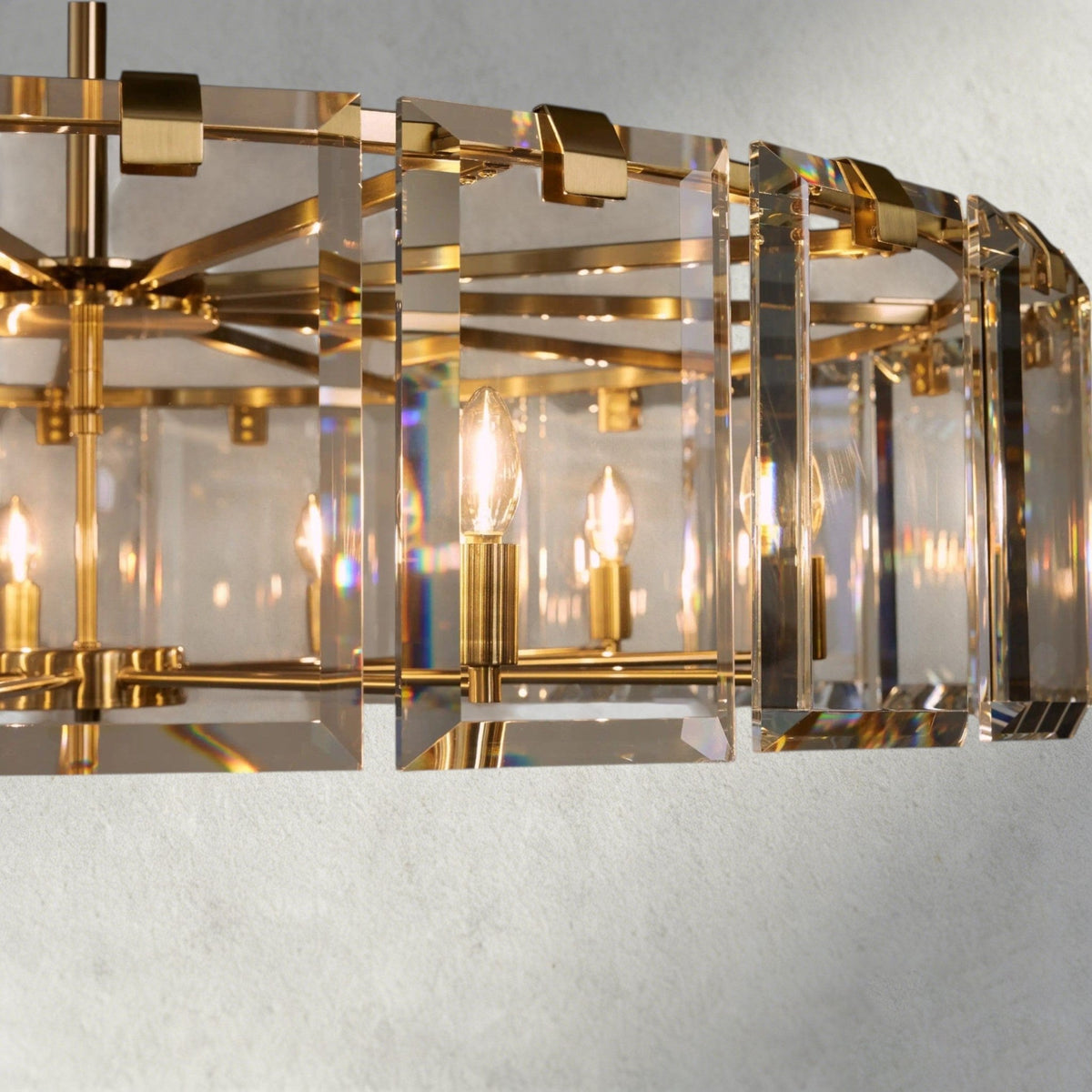 Amaya Round Chandelier 21.5", 30", 38", 48" - Zelno Lighting