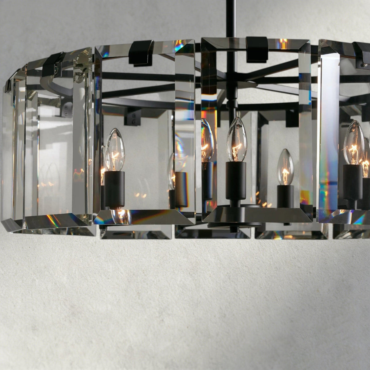 Amaya Round Chandelier 21.5", 30", 38", 48" - Zelno Lighting