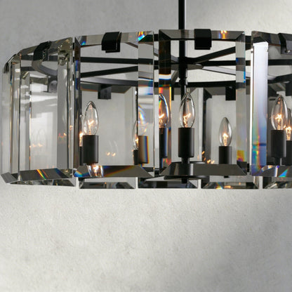 Amaya Round Chandelier 21.5", 30", 38", 48" - Zelno Lighting