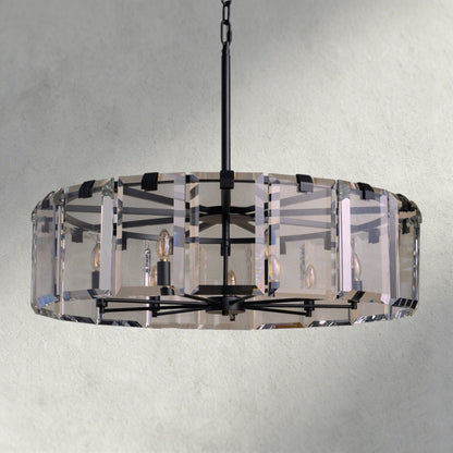 Amaya Round Chandelier 21.5", 30", 38", 48" - Zelno Lighting