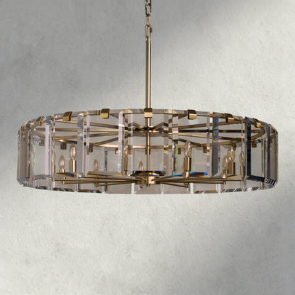 Amaya Round Chandelier 21.5", 30", 38", 48" - Zelno Lighting