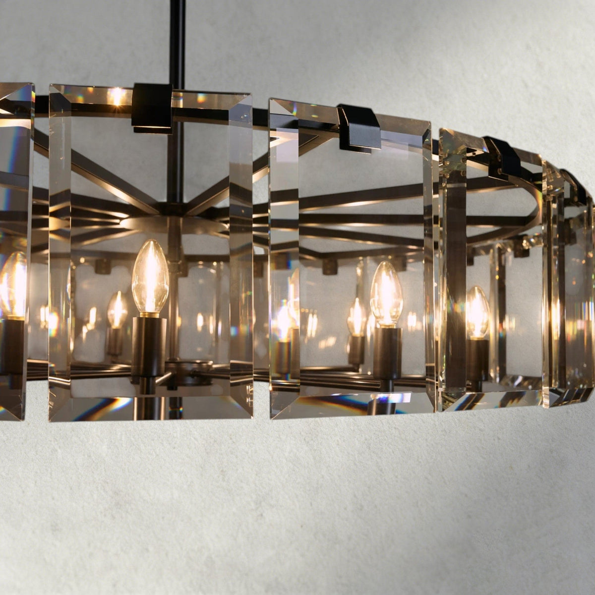Amaya Round Chandelier 21.5", 30", 38", 48" - Zelno Lighting