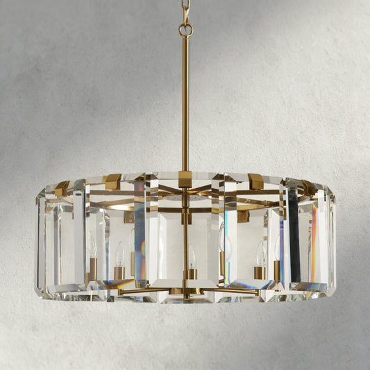 Amaya Round Chandelier 21.5", 30", 38", 48" - Zelno Lighting
