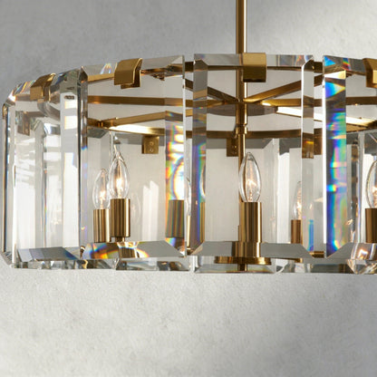 Amaya Round Chandelier 21.5", 30", 38", 48" - Zelno Lighting