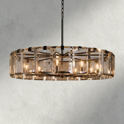 Amaya Round Chandelier 21.5", 30", 38", 48" - Zelno Lighting