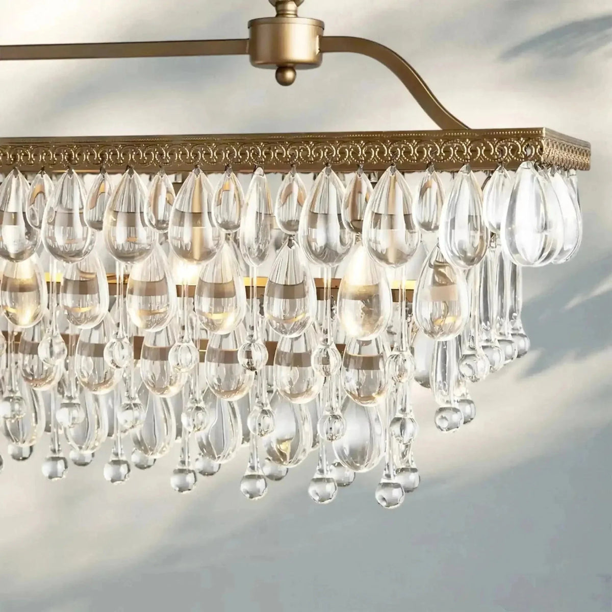Anabelle Rectangular Chandelier - Zelno Lighting