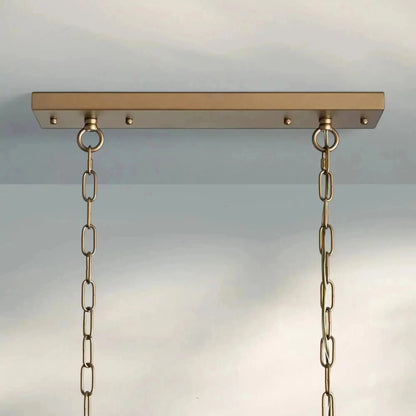 Anabelle Rectangular Chandelier - Zelno Lighting
