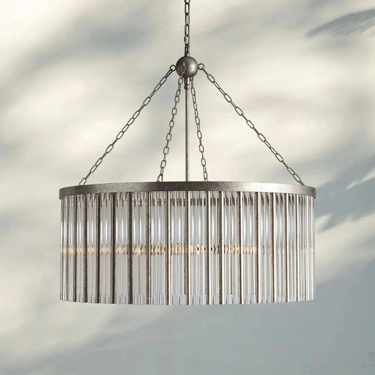 Andalucian Round Chandelier 24"35" - Zelno Lighting