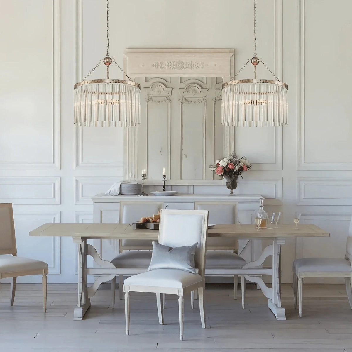 Andalucian Round Chandelier 24"35" - Zelno Lighting