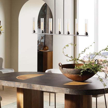Andreas Linear Chandelier - Zelno Lighting