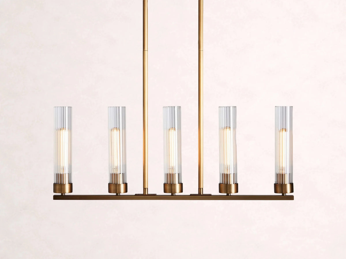 Andreas Linear Chandelier - Zelno Lighting