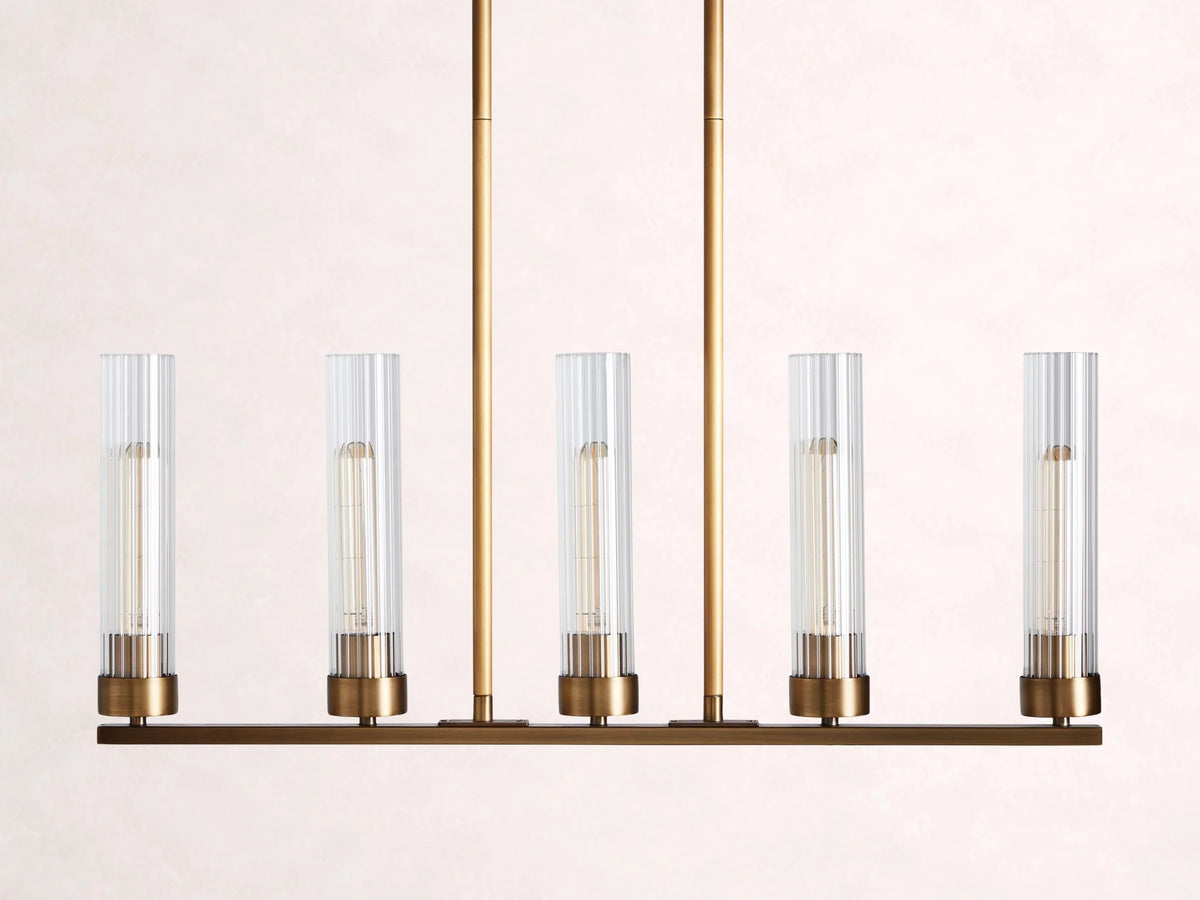 Andreas Linear Chandelier - Zelno Lighting