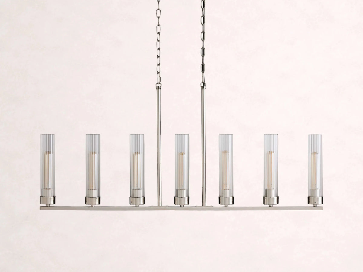 Andreas Linear Chandelier - Zelno Lighting