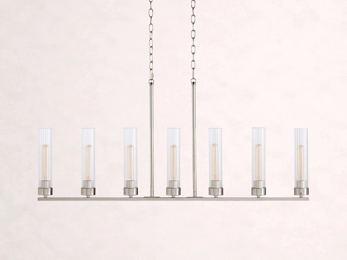 Andreas Linear Chandelier - Zelno Lighting