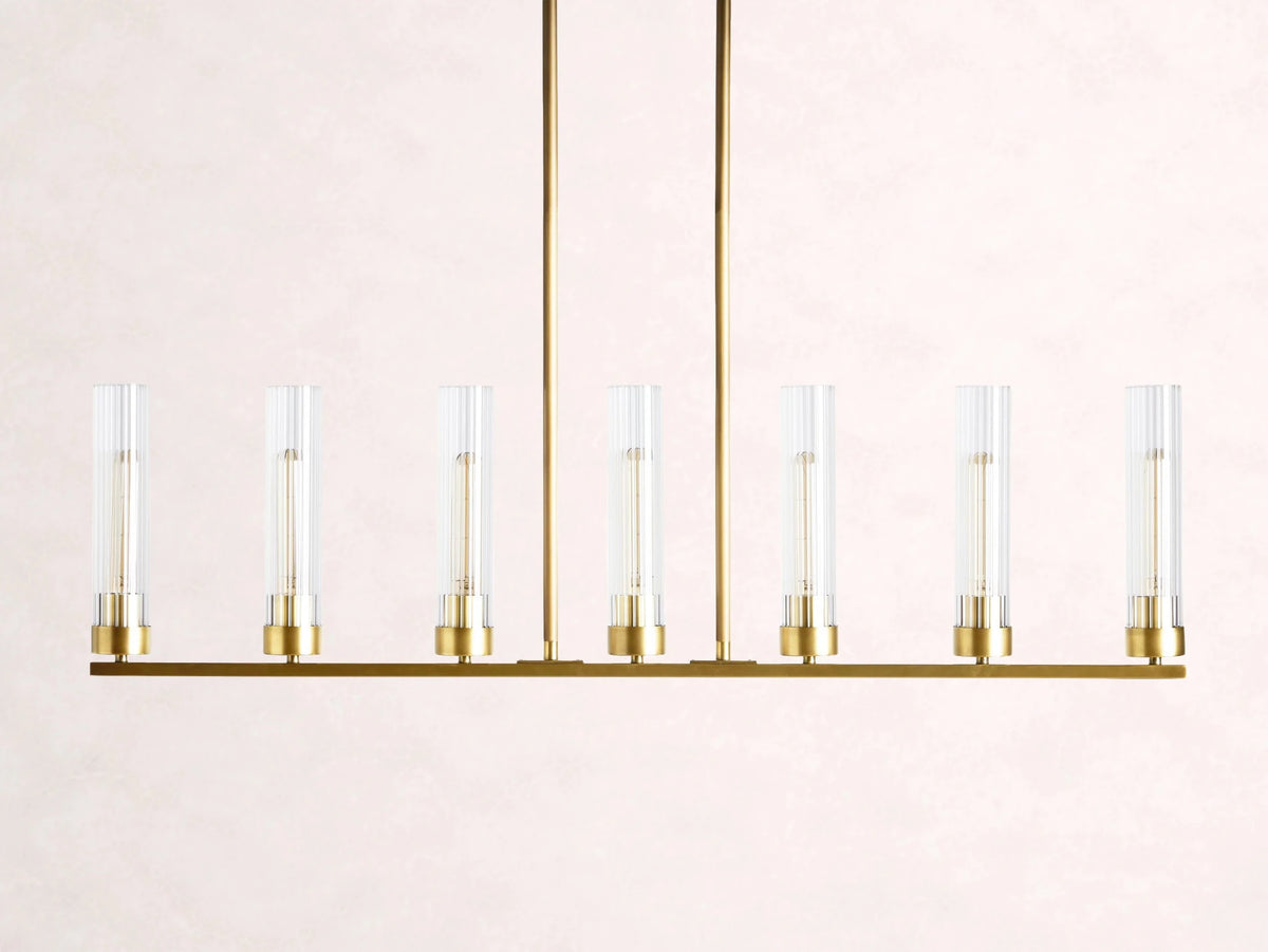 Andreas Linear Chandelier - Zelno Lighting