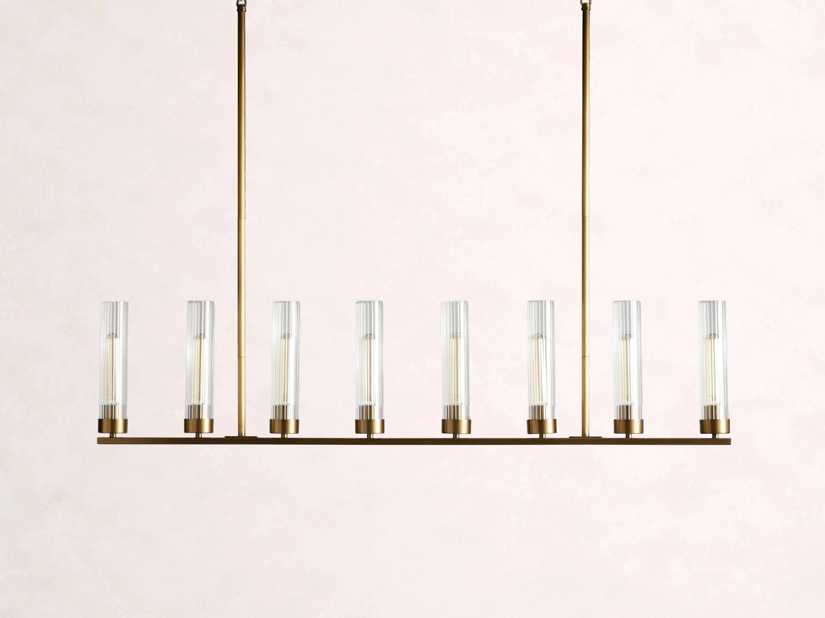 Andreas Linear Chandelier - Zelno Lighting