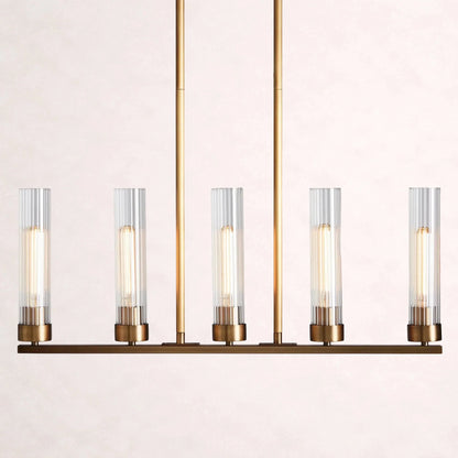 Andreas Linear Chandelier - Zelno Lighting