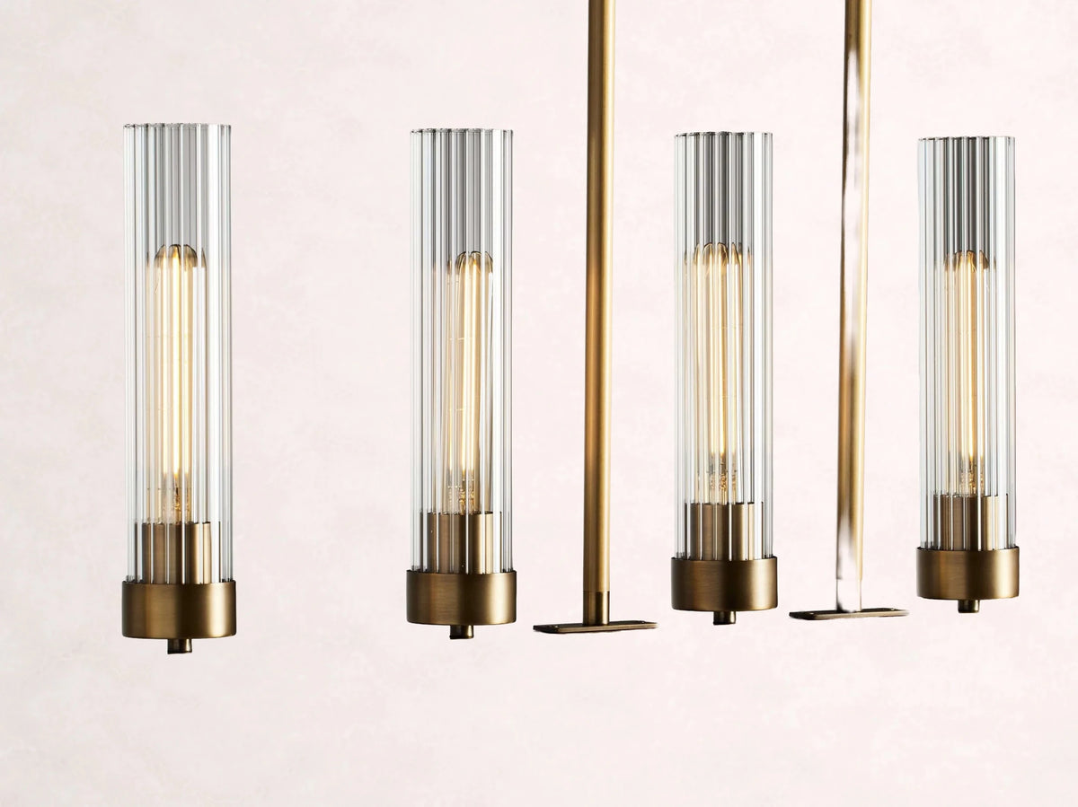 Andreas Linear Chandelier - Zelno Lighting