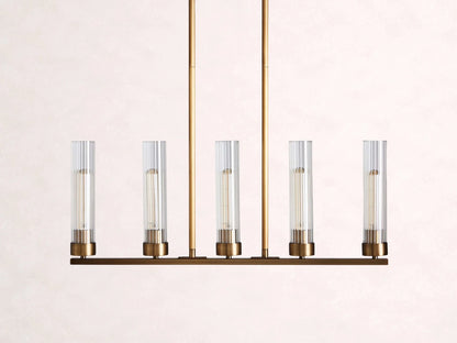Andreas Linear Chandelier - Zelno Lighting
