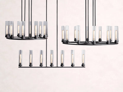 Andreas Linear Chandelier - Zelno Lighting