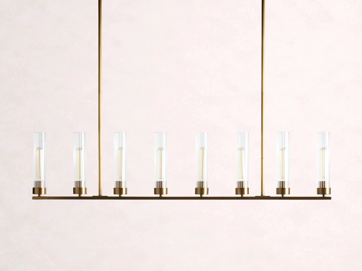 Andreas Linear Chandelier - Zelno Lighting