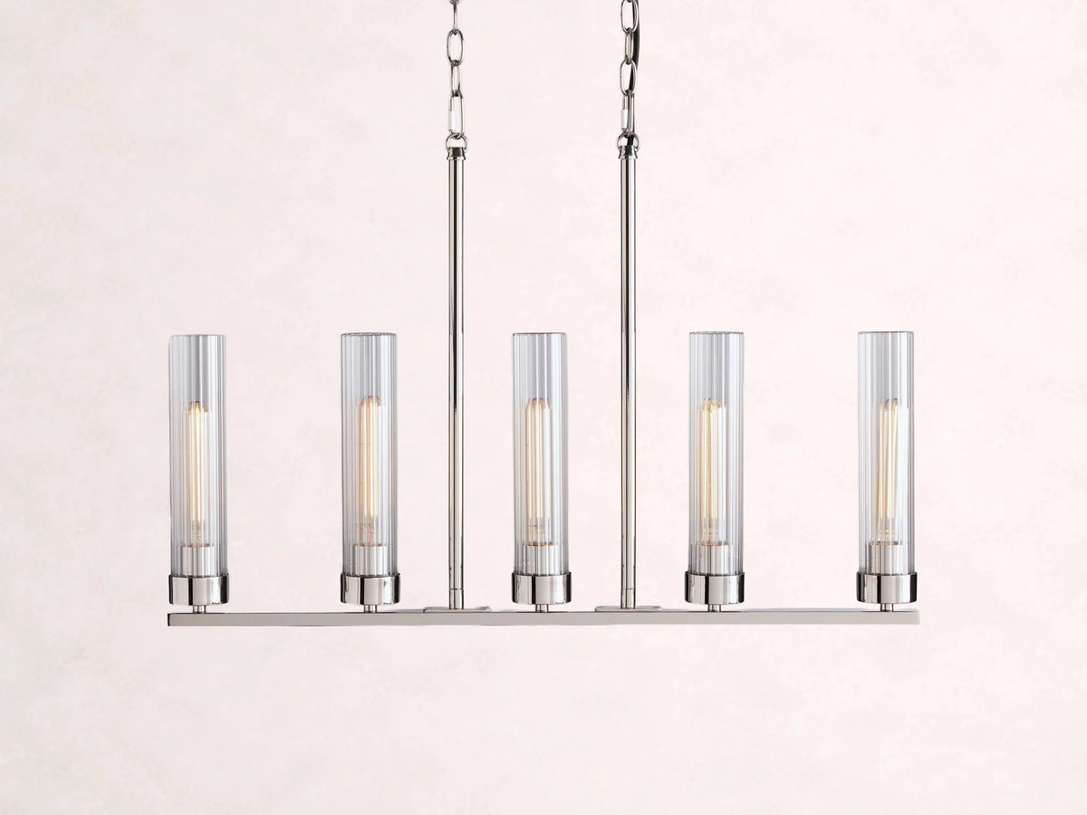 Andreas Linear Chandelier - Zelno Lighting