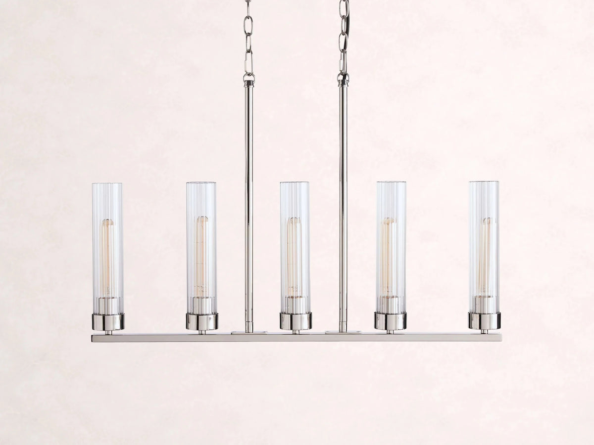 Andreas Linear Chandelier - Zelno Lighting