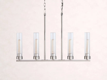 Andreas Linear Chandelier - Zelno Lighting