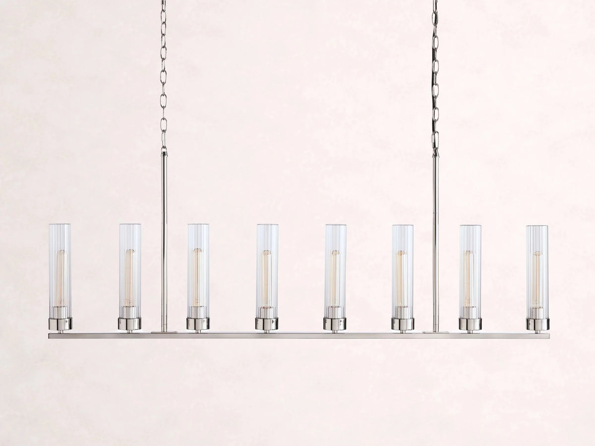 Andreas Linear Chandelier - Zelno Lighting